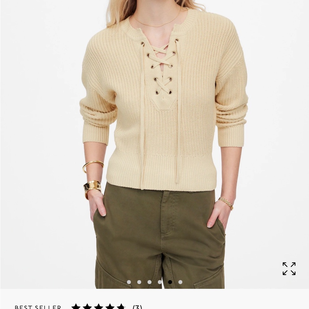 NWT Madewell Cotton Sweater